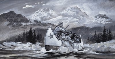 Alexander Mackenzie (1764-1820) (gouache på papir) af Graham Coton