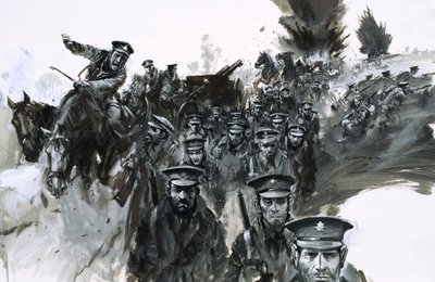 Ved Mons i 1914 skete der en række fejltagelser, som førte til et langt tilbagetog gennem Frankrig. af Graham Coton