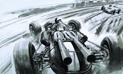 Ingen brite havde vundet Indianapolis 500 før Jim Clark i sin Lotus Ford af Graham Coton