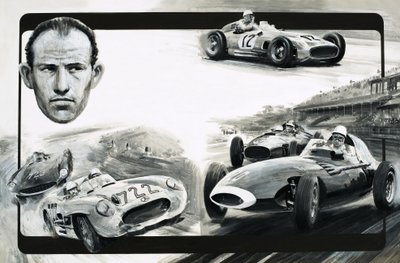 Stirling Moss af Graham Coton