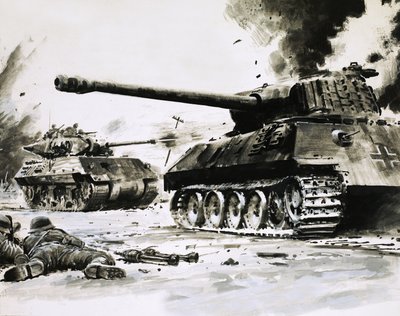 Kampvogne i gaderne af Graham Coton
