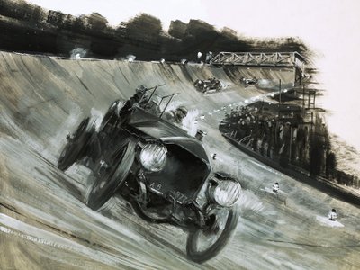 Uidentificeret motorløb af Graham Coton