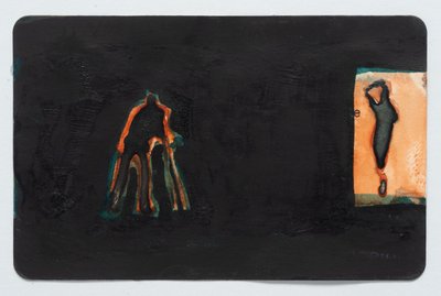 Fotograf, 2025 (akvarel på kort) af Graham Dean