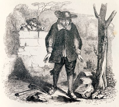 Brænderen og hans compere - Fabler af La Fontaine af Grandville
