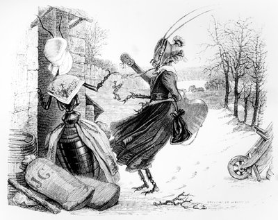 Cikaden og myren, illustration til 