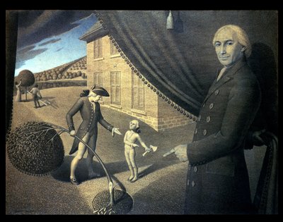 Parson Weems fabel af Grant Wood