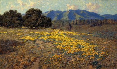Californiens valmuer af Granville Redmond