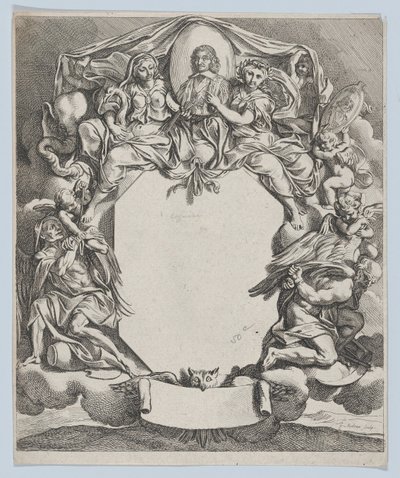 Portræt af Pierre Seguier, 1672. af Gérard Audran