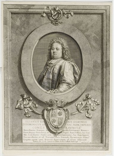Dominicus Andreas Kaunitz af Gérard Edelinck