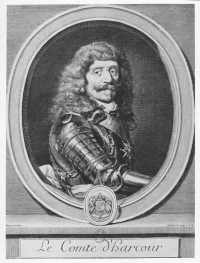 Henri de Lorraine, greve af Harcourt af Gérard Edelinck