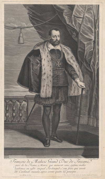 Portræt af Francesco I de
