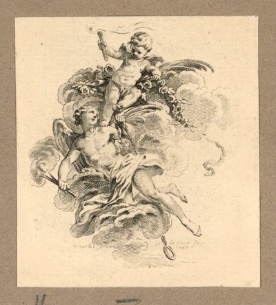 Hymen og Putto af Gravelot