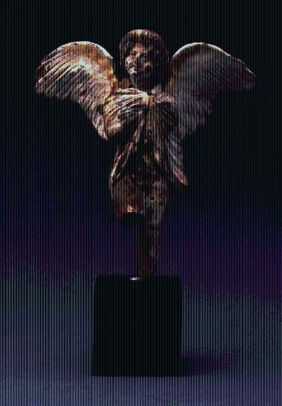 Eros, figur muligvis fra Bøotien, hellenistisk periode (terracotta) af Greek