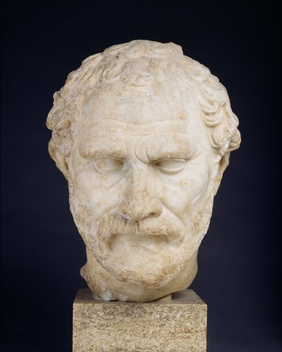 Leder af Demosthenes (marmor) af Greek