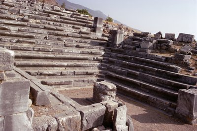 Senatshuset (bouleuterion) af Greek School