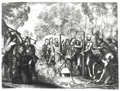 Nogle jesuiterfædres død i Nouvelle-France, fra 