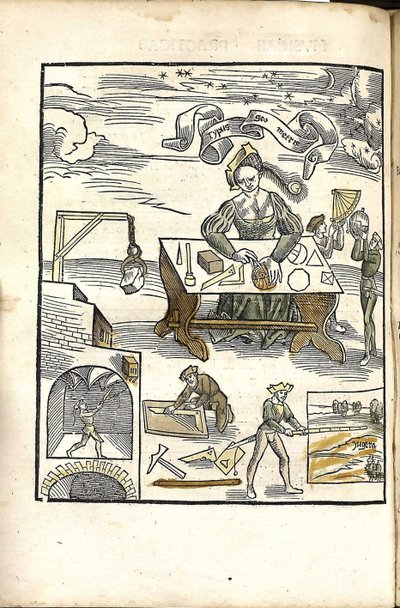 Margarita filosofisk Geometri, 1504 af Gregor Reisch