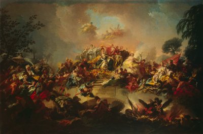 Apotheosis of the Reign of Catherine II, 1767. af Gregorio Guglielmi