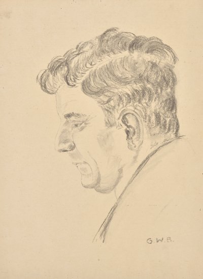 portræt dr Joseph Wagner af Grete Wagner Barwig