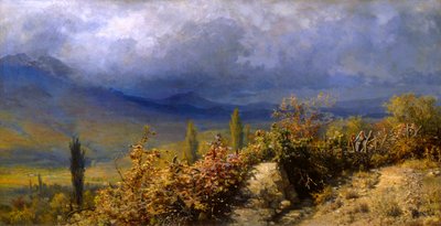 Efterårsudsigt over Krim, 1884. af Grigori Grigorievich Mjasoedov