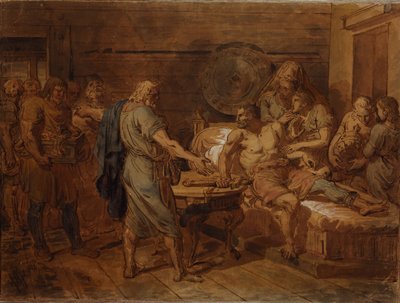 Kuzma Minins appel til prinsen Dmitry Pozharsky, 1800-tallet af Grigori Ivanovich Ugryumov