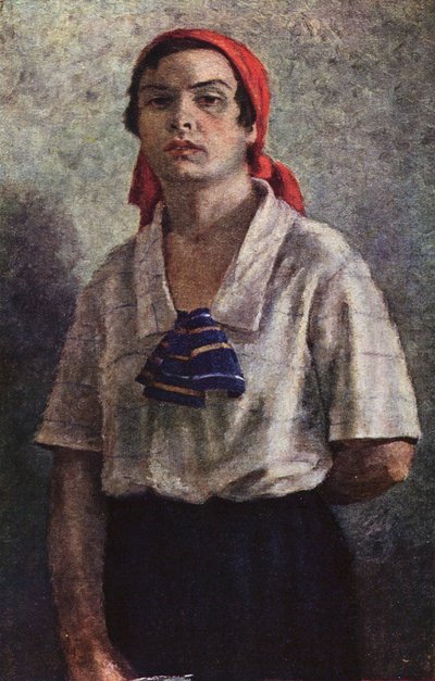 Kvindelig delegeret af Grigory Grigorievich Ryazhsky