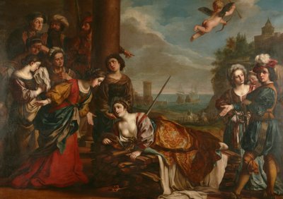 Didos død af Guercino (1591 1666) (after)