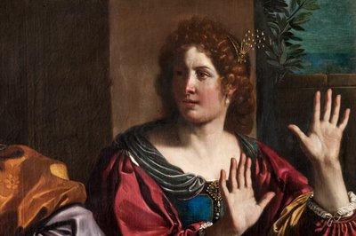 Amnon og Tamar, detalje på 2384639 af Guercino