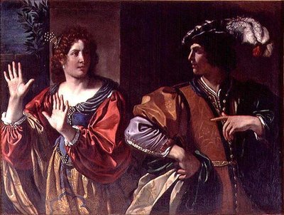 Semiramis (olie på lærred) af Guercino