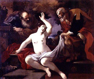 Susanna og de ældste af Guercino