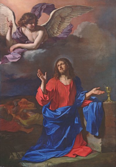Smerten i haven (olie på lærred) af Guercino (1591 1666)