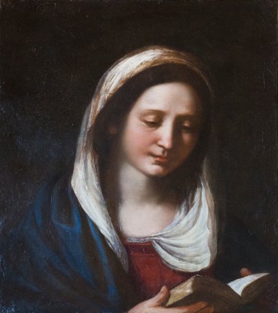 Jomfru annoncerer af Guercino (1591-1666)