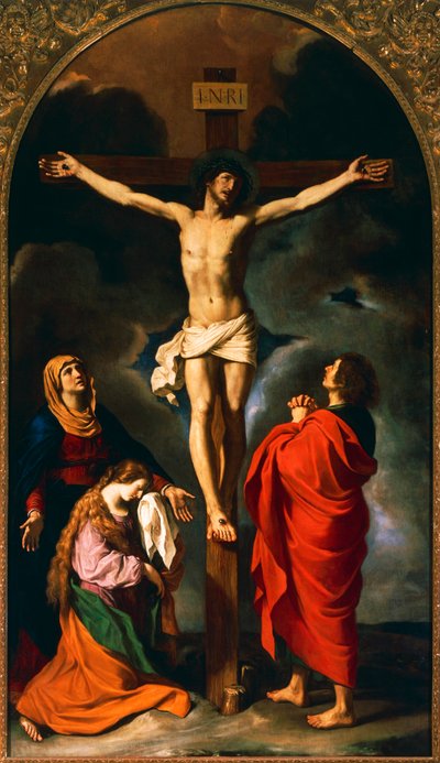 Korsfæstelse af Guercino