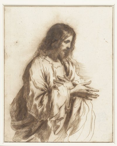 Christus af Guercino (attributed to)