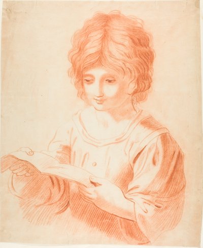 Dreng læser af Guercino