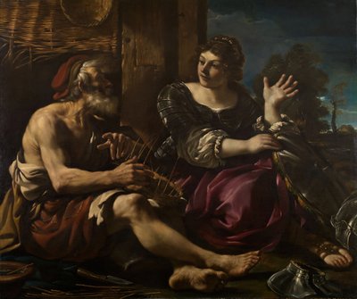 Erminia og hyrden, 1619-20. af Guercino