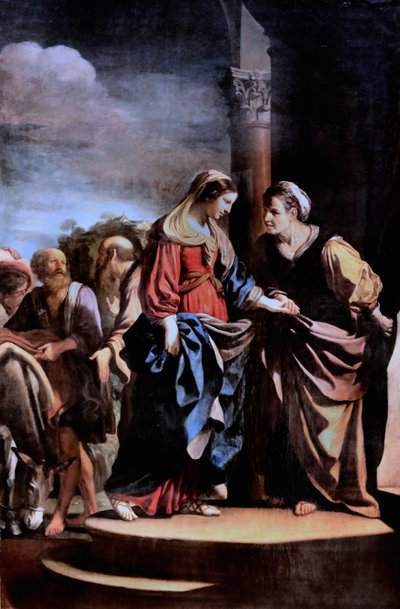 Guercino - La Visitation. Besøgelsen, 1632 af Guercino