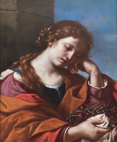 Maria Magdalene med Tornekronen, 1632. af Guercino