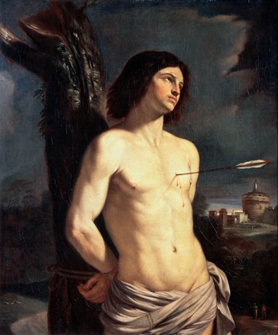 Sankt Sebastian, 1642. af Guercino