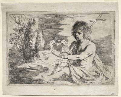Johannes Døberen af Guercino