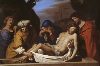 Begravelsen, c.1656 af Guercino