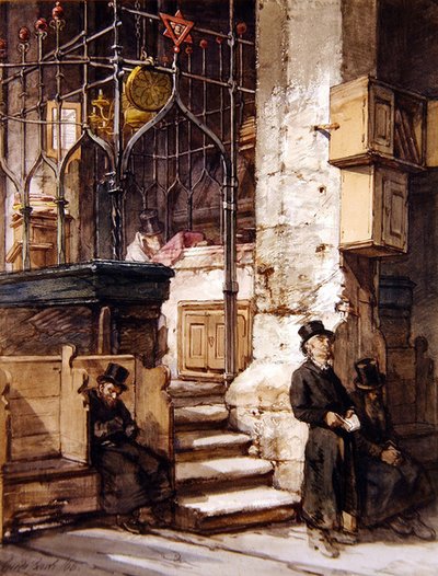 Synagogen i Prag af Guido Bach