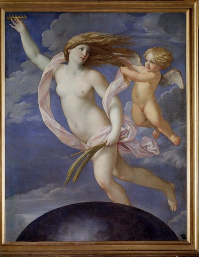 Allegory of Fortune af Guido Reni