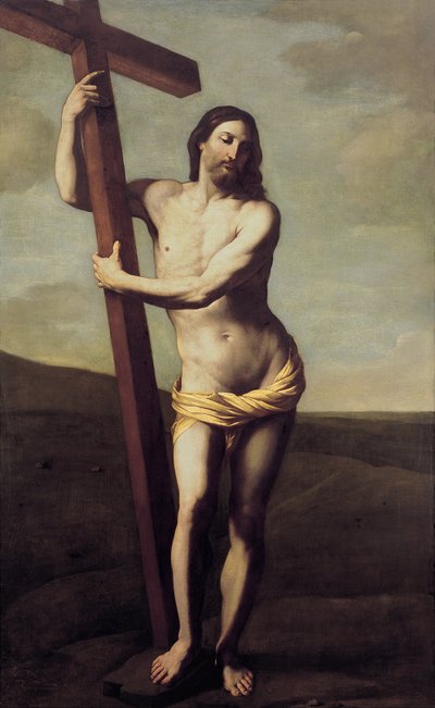 Kristus omfavner korset af Guido Reni