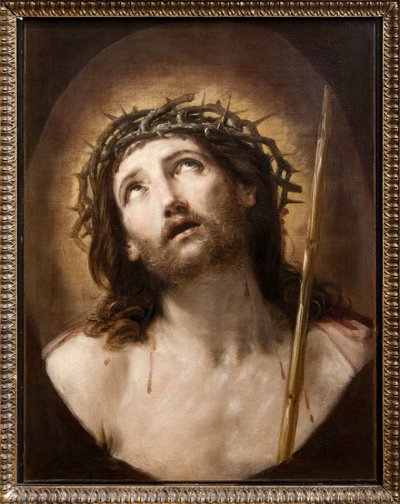 Kristus med røret, også kendt som Ecce Homo, ca. 1639-40 (olie på lærred) af Guido Reni