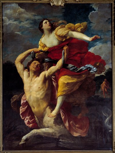 Dejanire taget af kentauren Nessus (Nessos) Maleri af Guido Reni dit le Guide (1575-1642) 1620 Søn. 2.391,93 m af Guido Reni