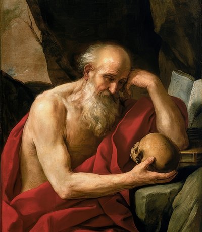 Sankt Jerome af Guido Reni