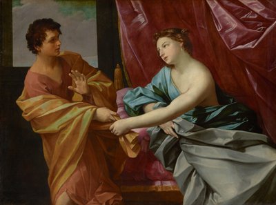 Josef og Potifars hustru af Guido Reni