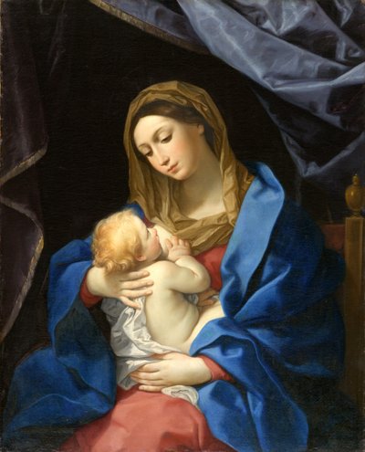 Madonna og barn, ca. 1628-1630 af Guido Reni