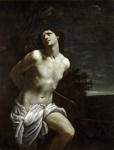 Sankt Sebastian, ca. 1618. af Guido Reni